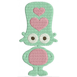 Stickserie - Alien Dame